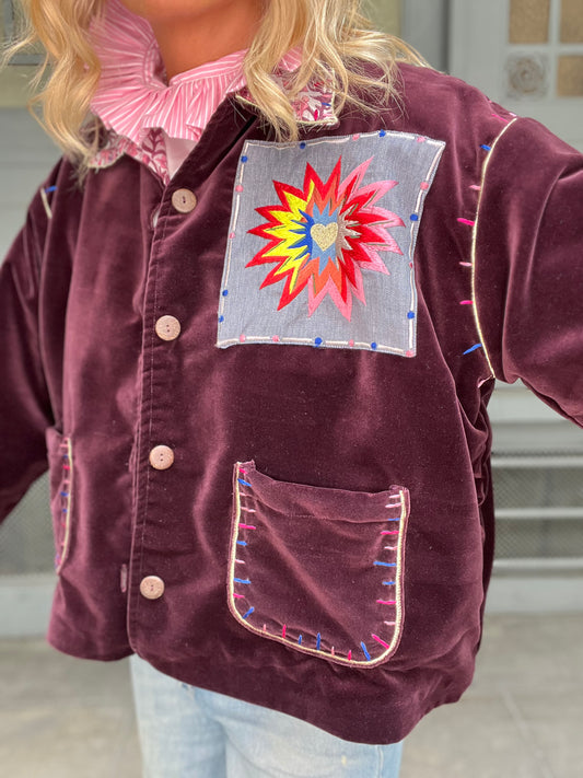Granny wool jacket