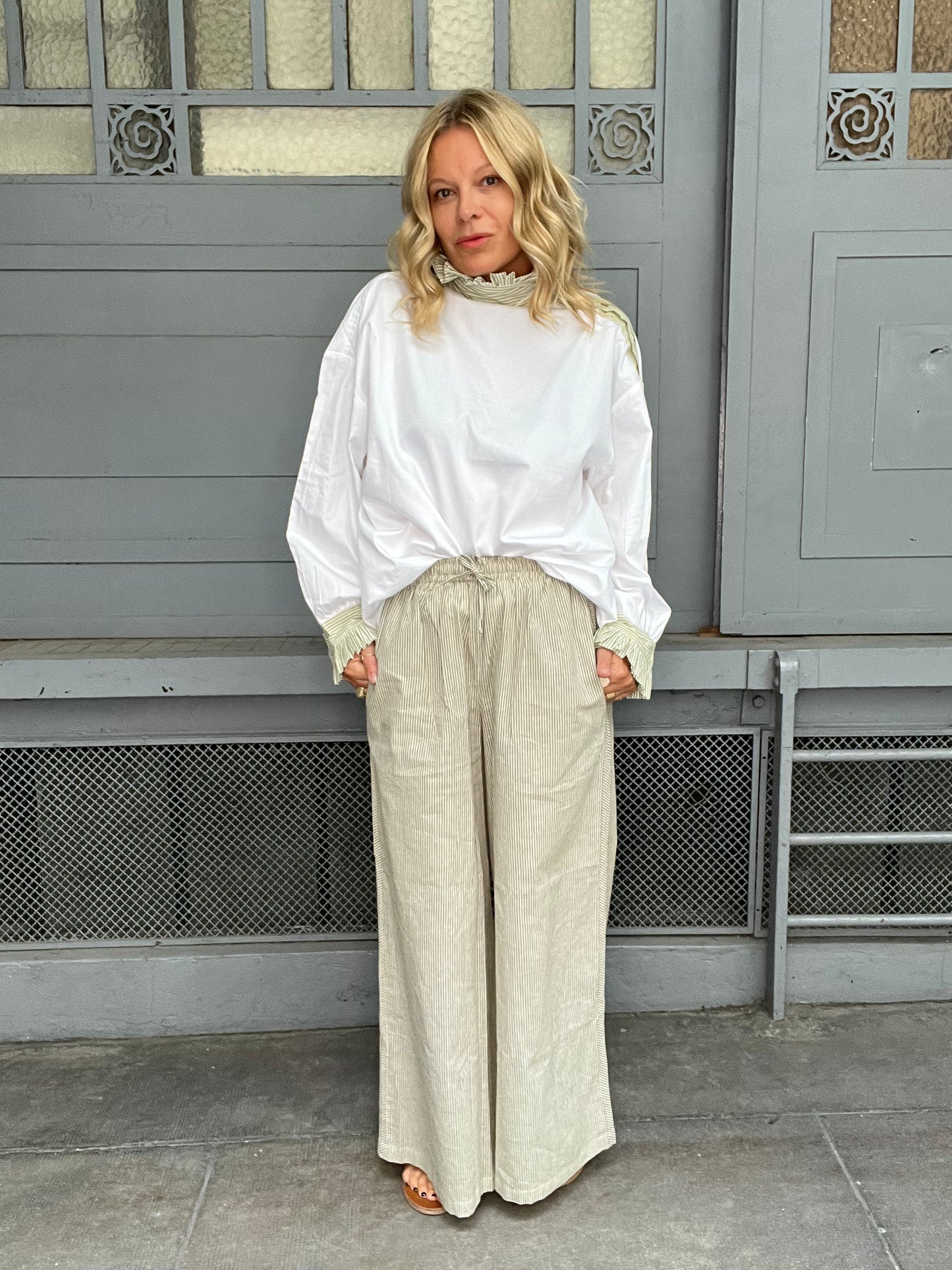 CHEMISE THE ARTIST OLIVE