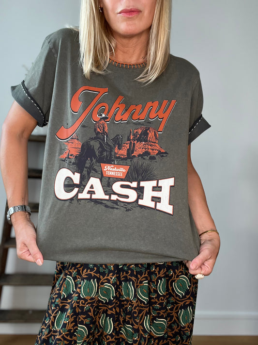 JOHNNY CASH T-SHIRT // COUNTRY