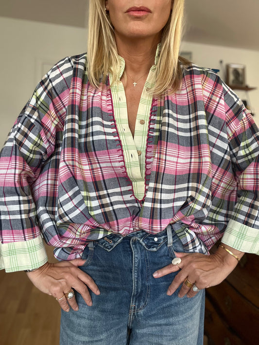CHEMISE FOLK CARTER