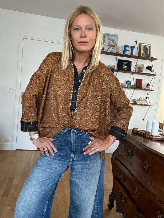 CHEMISE FOLK IRMA