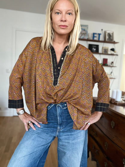 CHEMISE FOLK IRMA