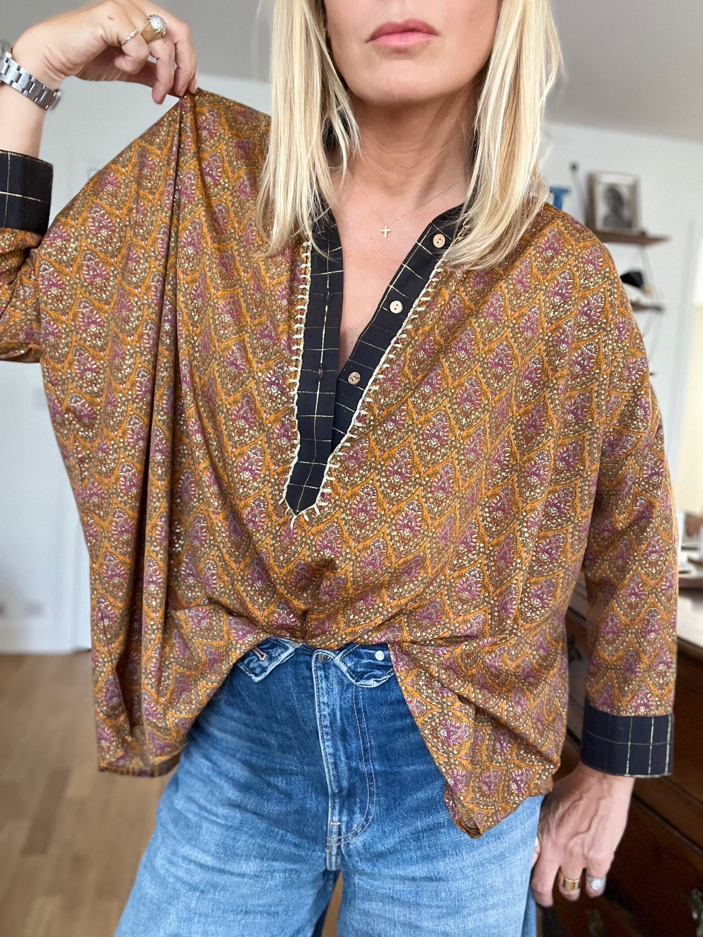 CHEMISE FOLK IRMA