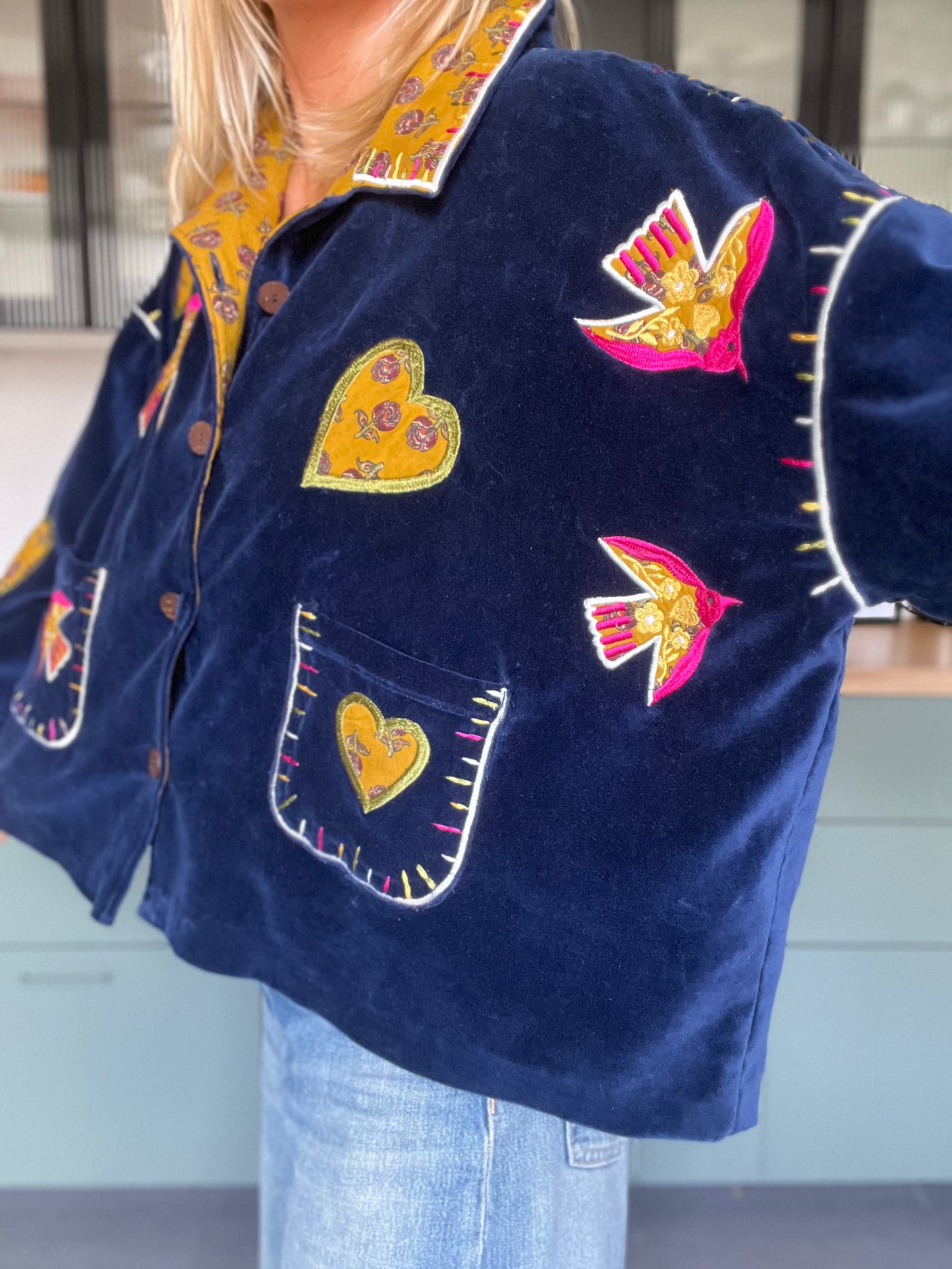 VESTE BIRDY NAVY