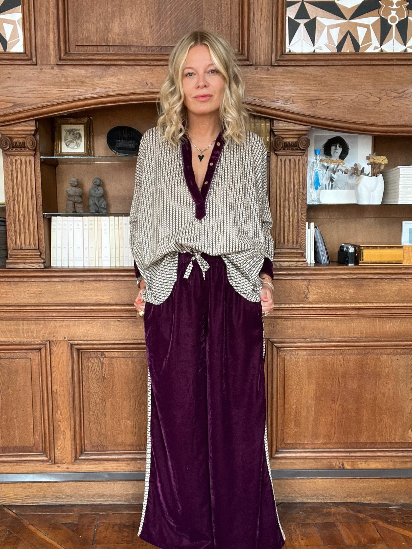 Rebeka folk shirt