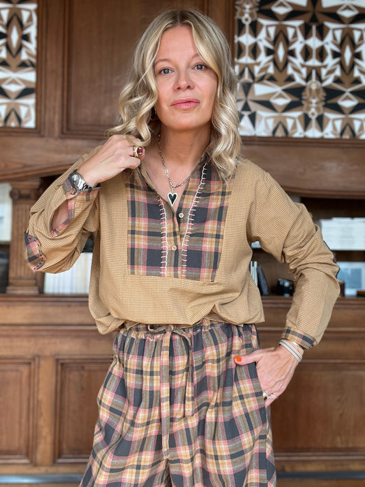 Anne folk shirt