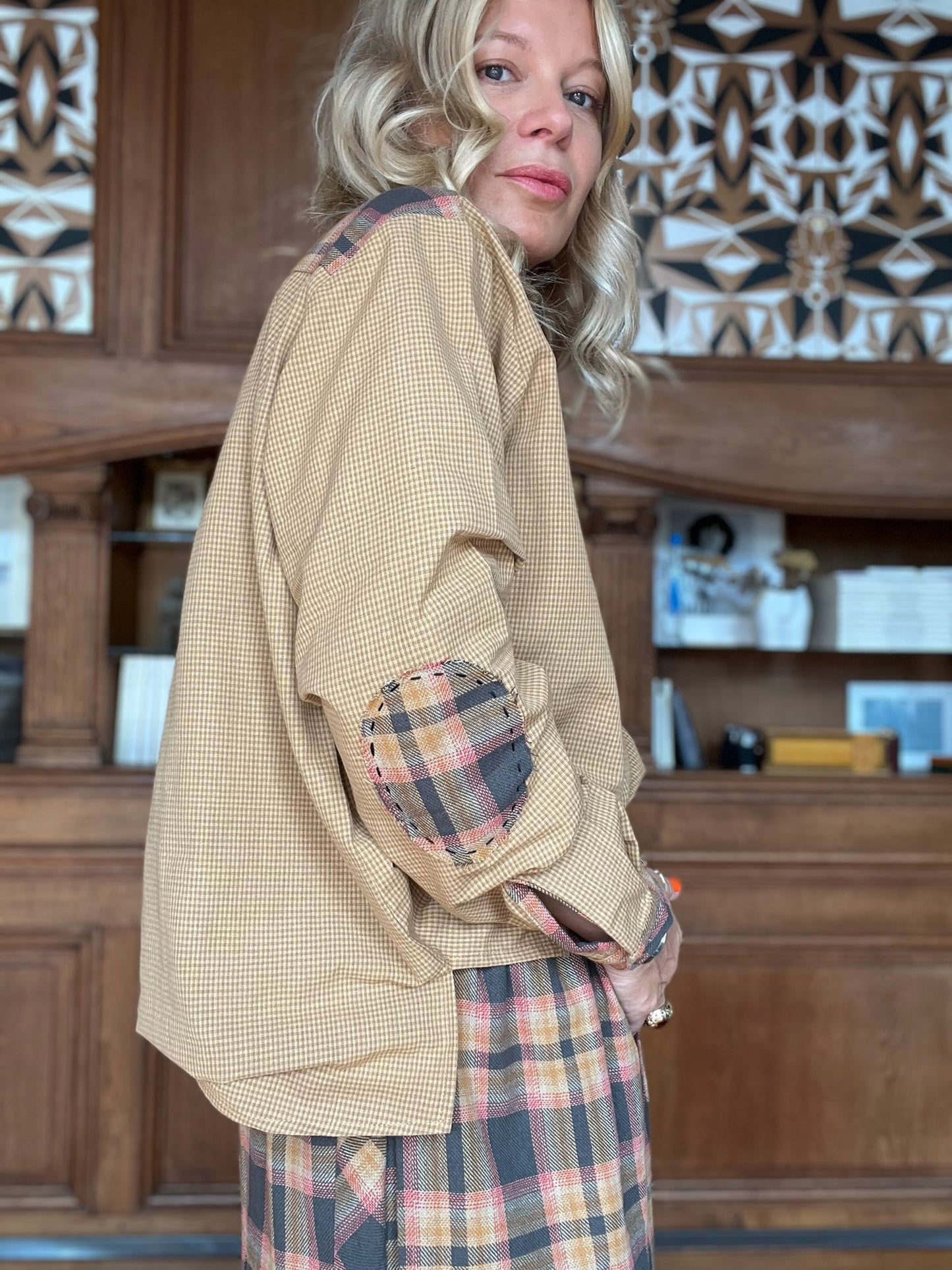 Anne folk shirt