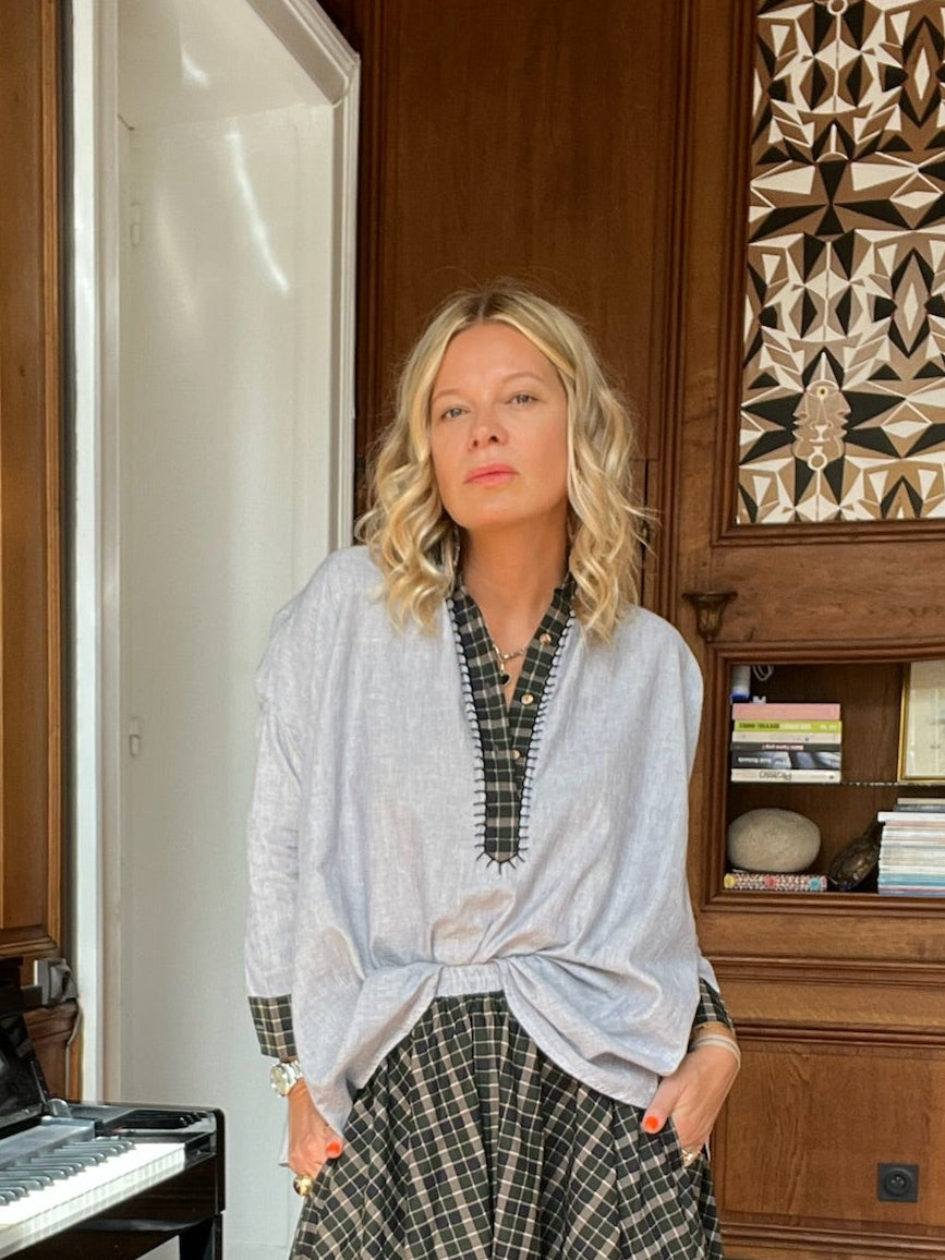 Rebeka folk shirt