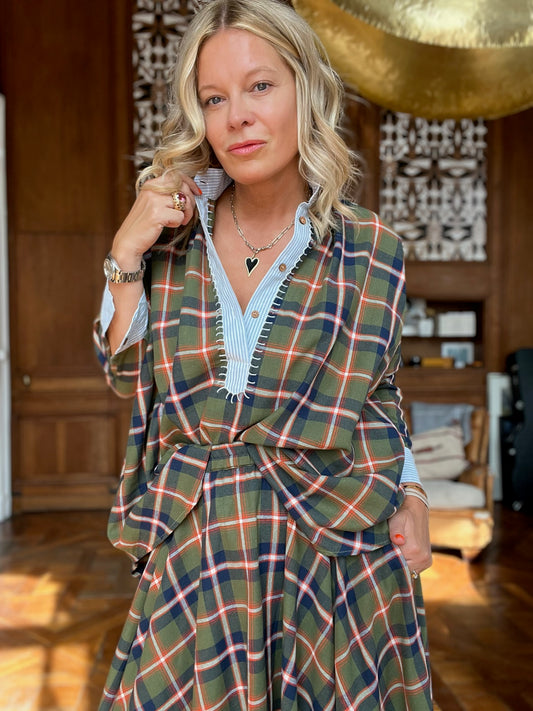 Maxine folk shirt