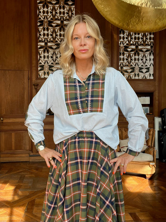 Maxine folk shirt