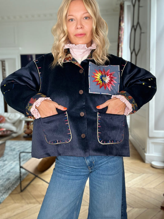 Granny wool jacket