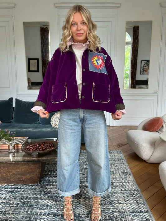 Granny wool jacket