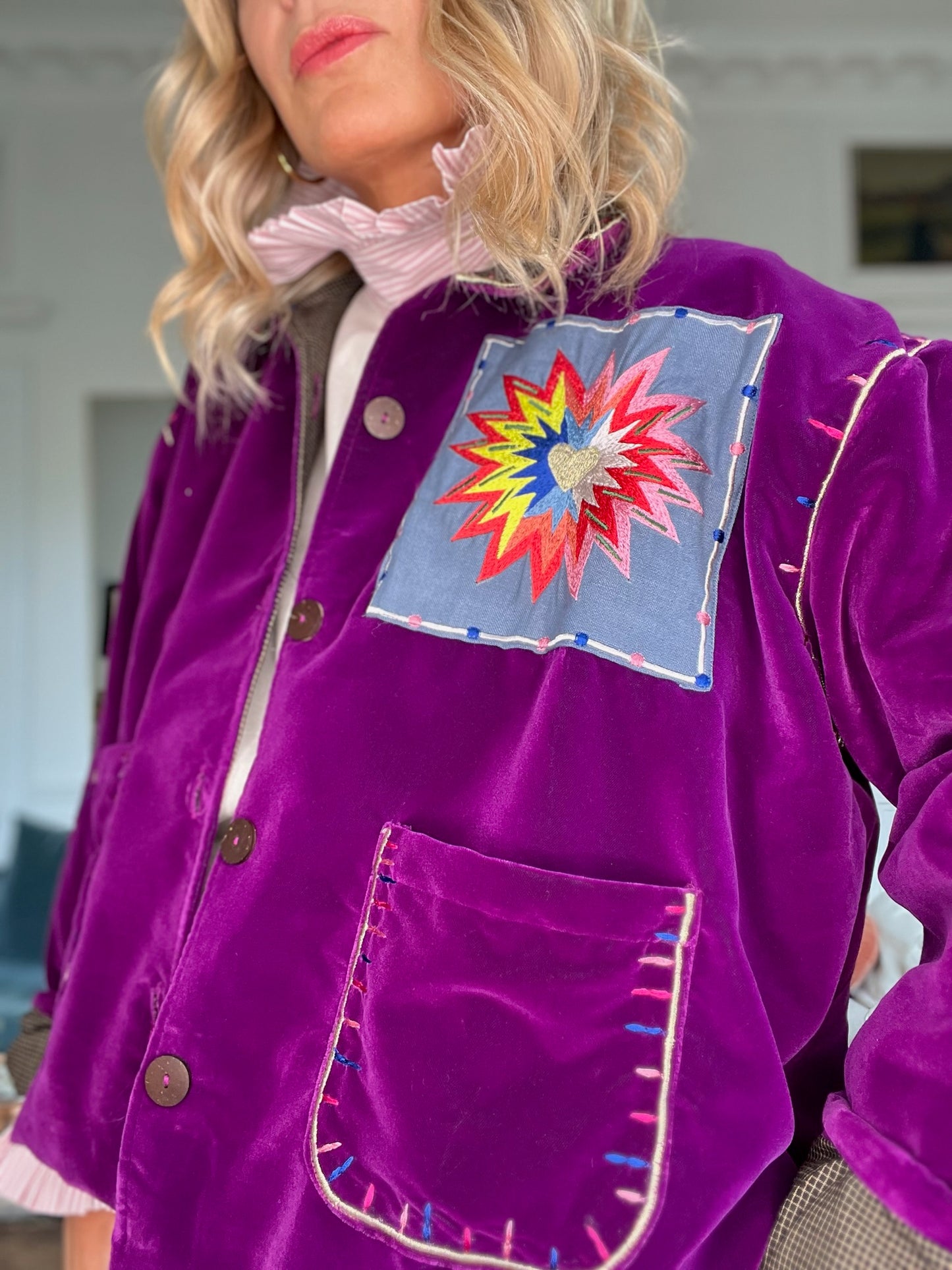 Granny wool jacket