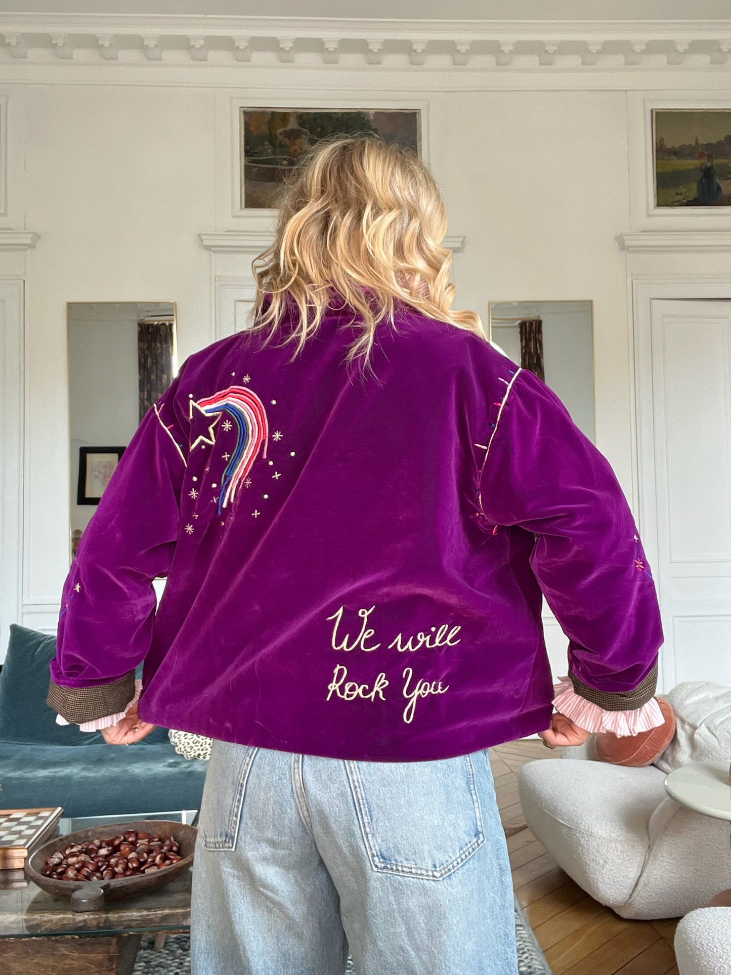 Granny wool jacket