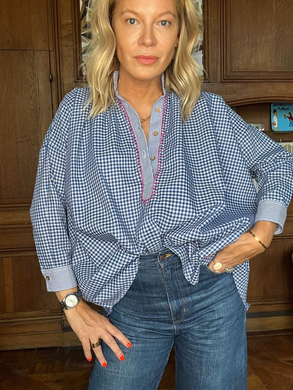 CHEMISE FOLK AGATHA