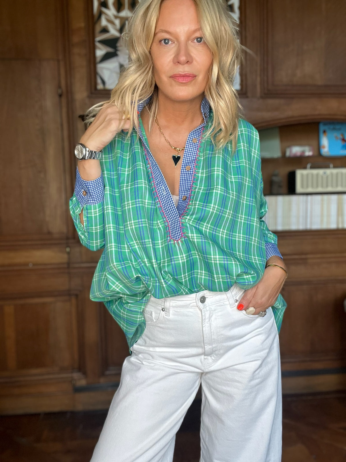 CHEMISE FOLK DENISE