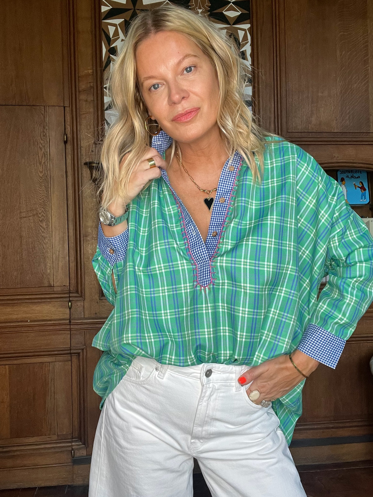 CHEMISE FOLK DENISE