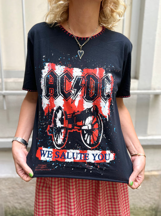 T- SHIRT ACDC // WE SALUTE YOU