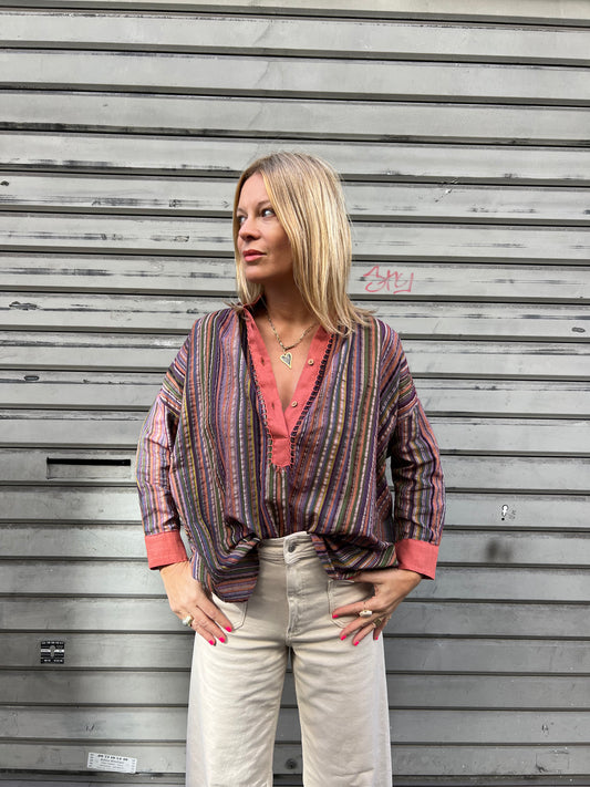 Rebeka folk shirt
