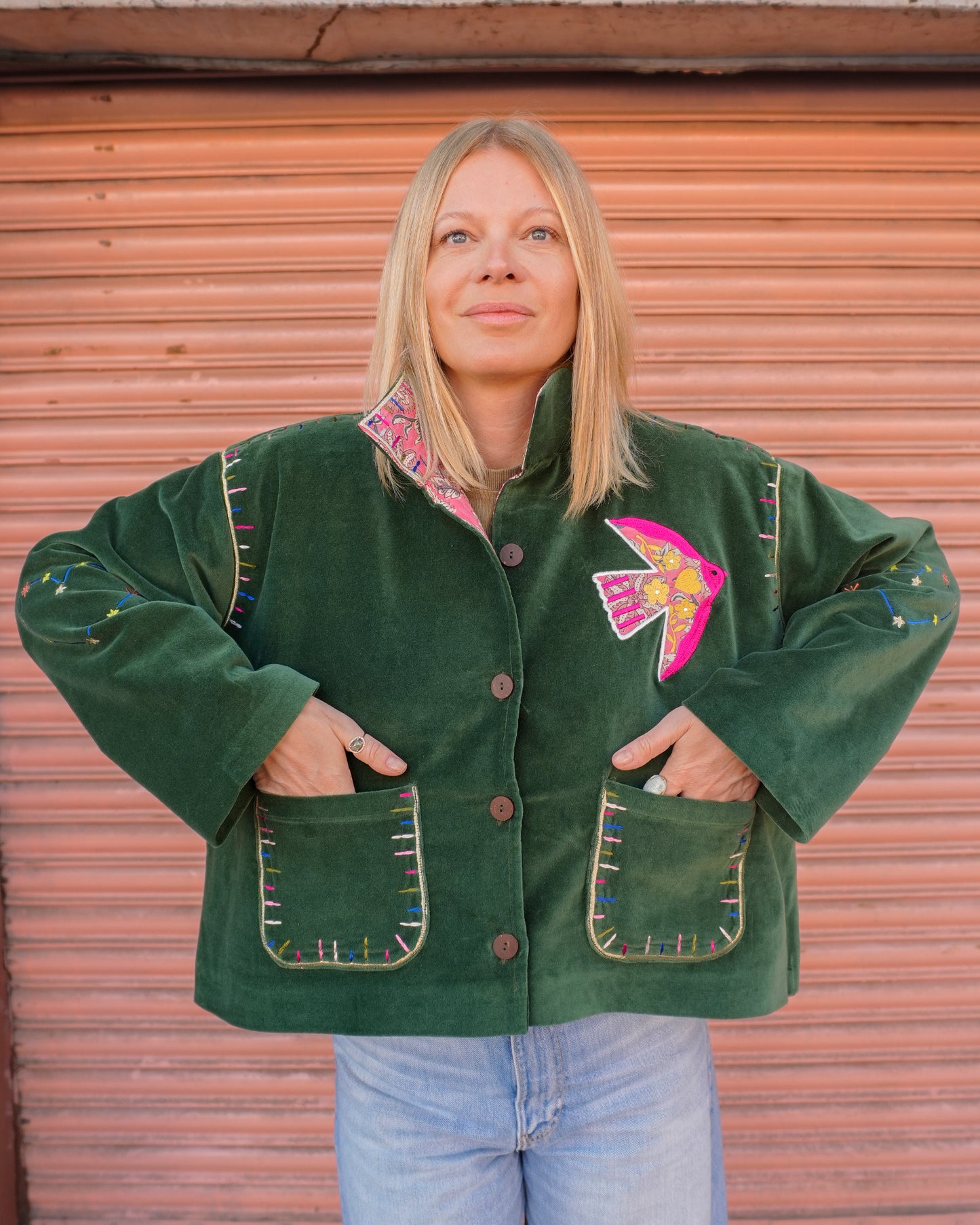 VESTE MUSIC // WE WILL ROCK YOU GREEN