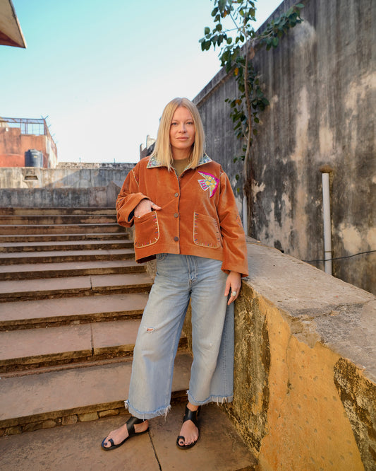 VESTE MUSIC // WE WILL ROCK YOU COGNAC