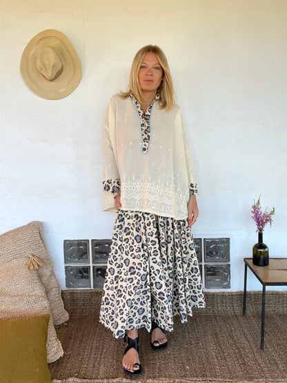 CHEMISE FOLK ASCOTT