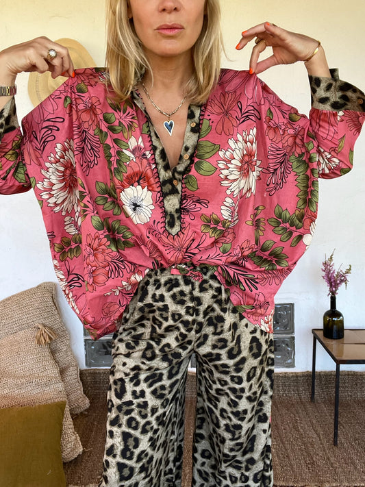 CHEMISE FOLK BLOOM