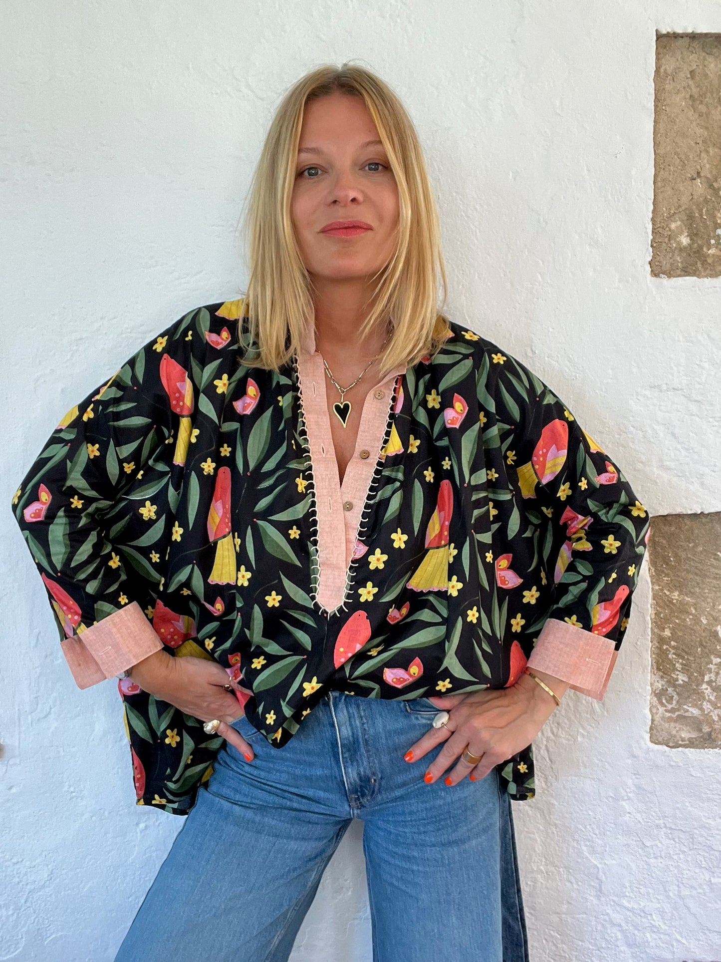 Rebeka folk shirt