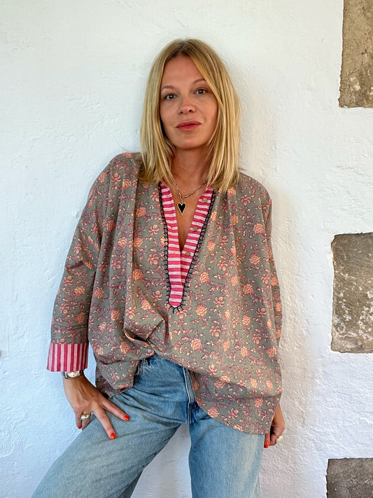 CHEMISE FOLK DAISY