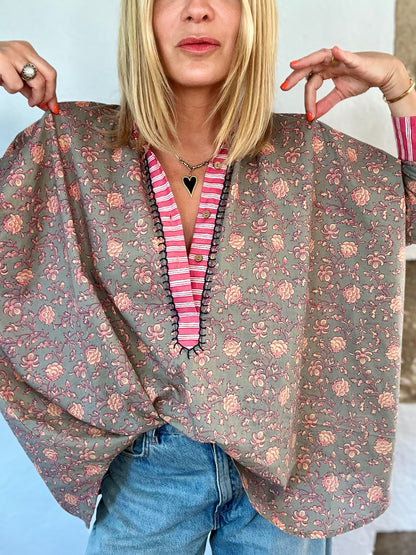 CHEMISE FOLK DAISY