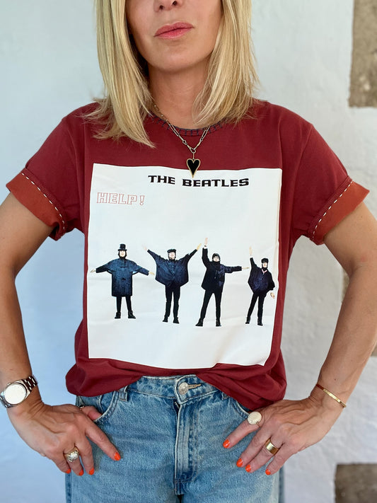 T- SHIRT THE BEATLES // RED