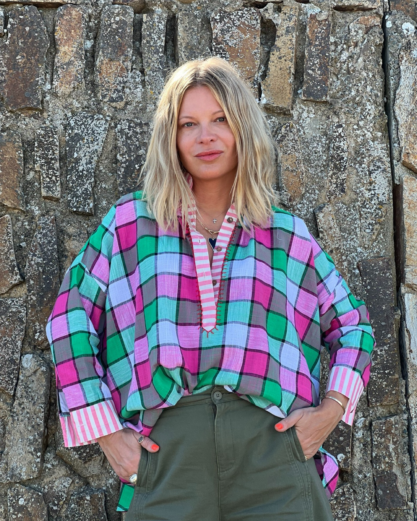 CHEMISE FOLK PIA