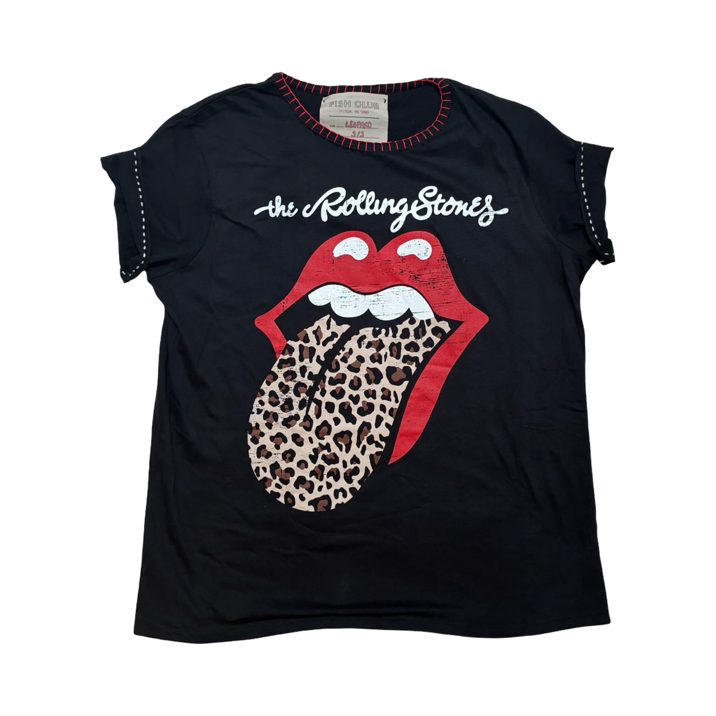 T- SHIRT THE ROLLING STONES // LEOPARD