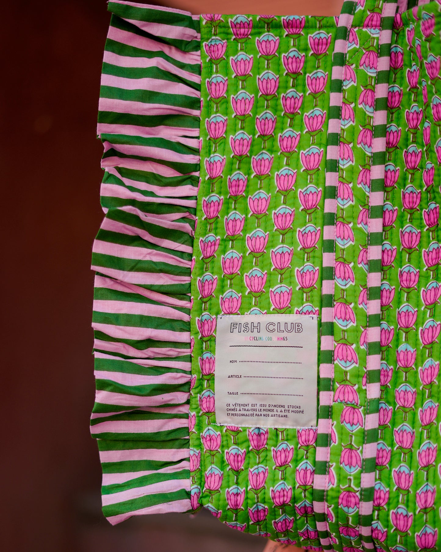 CABAS FROUFROU // GREEN