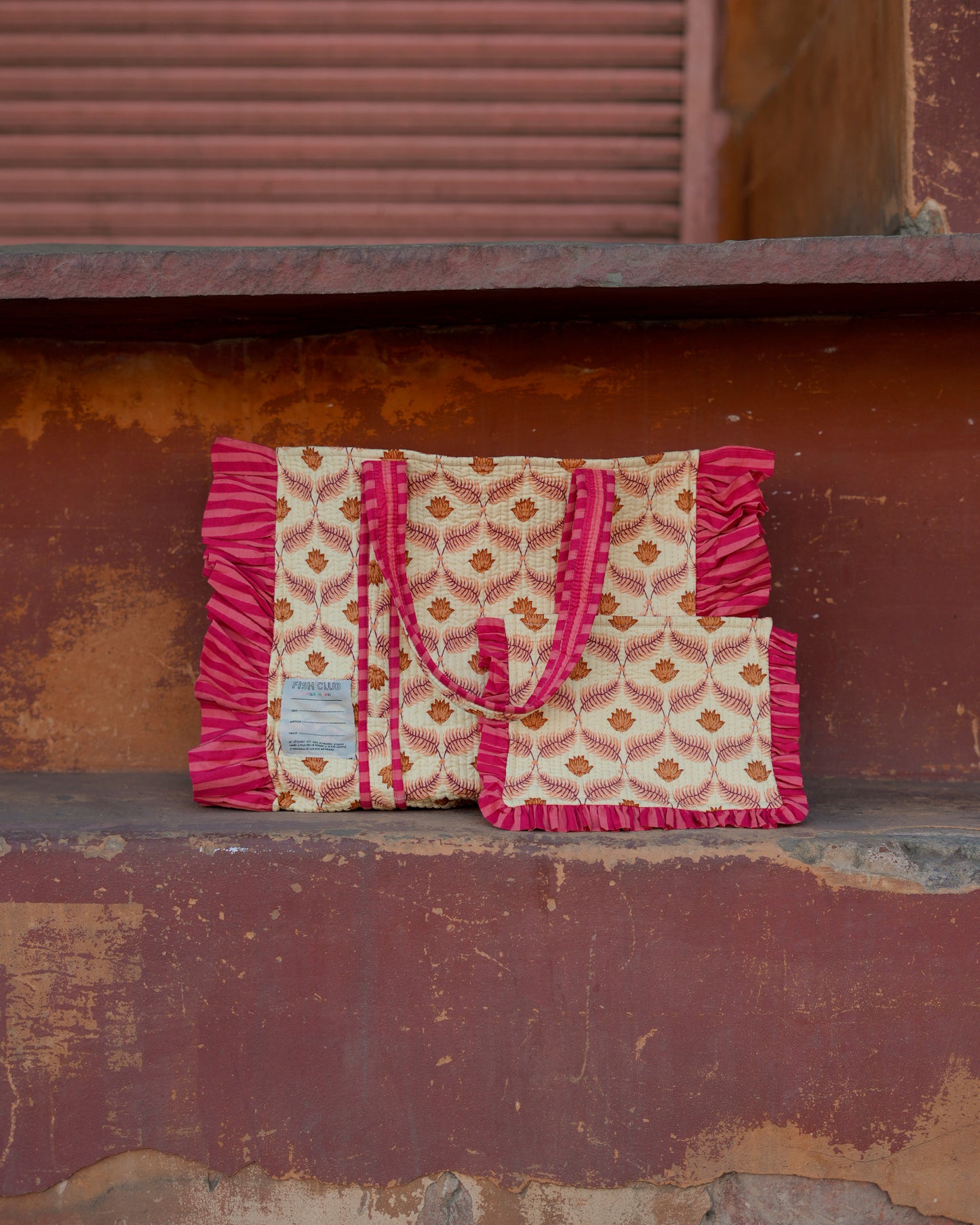 CABAS FROUFROU // PINK