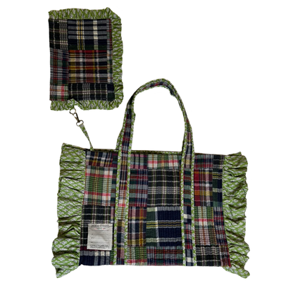 Froufrou // Green shopping bags