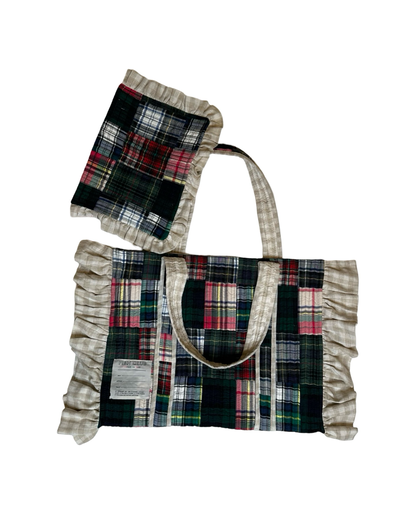 Froufrou // ecru shopping bags