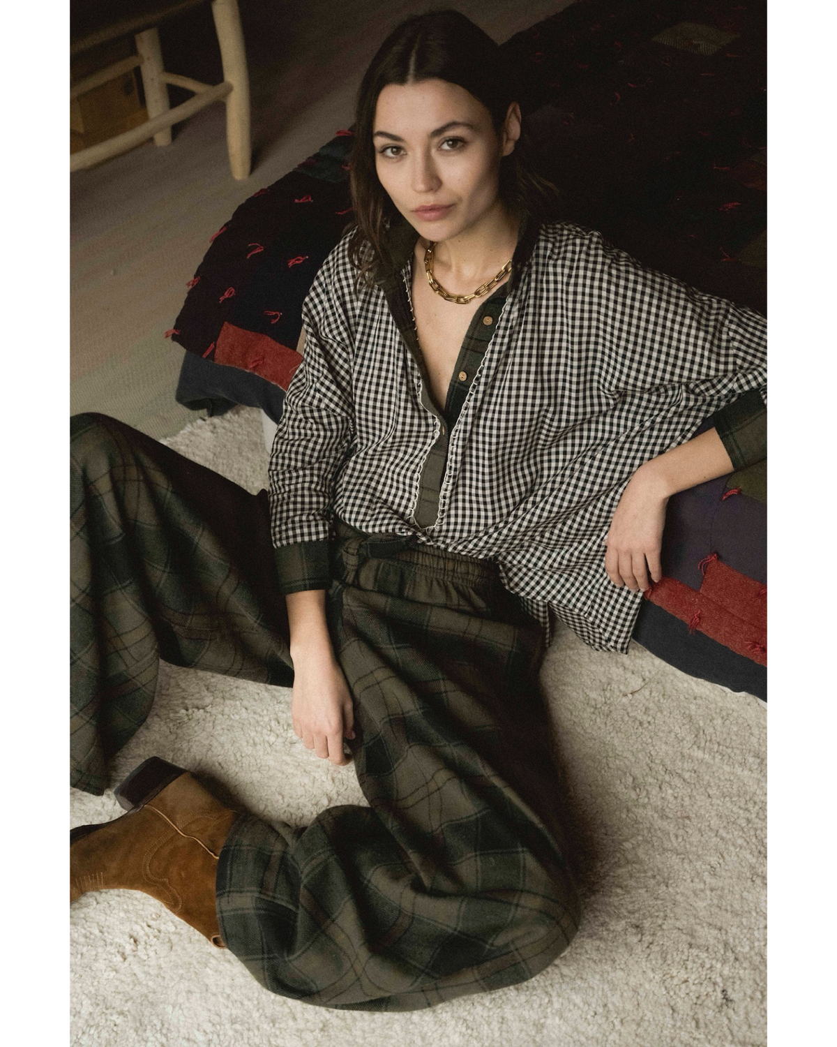 CHEMISE FOLK CAPUCINE
