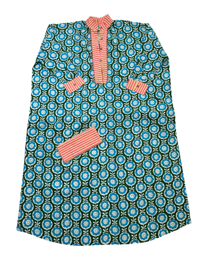 ROBE FOLK FLOWER