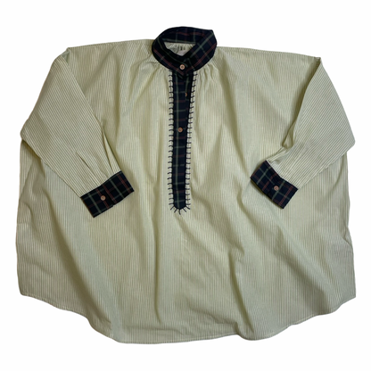 CHEMISE FOLK OLIVE